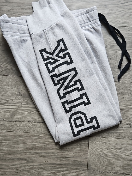 PINK Victoria's Secret Pants - Victoria's Secret PINK Jogger Sweatpants Size Small - Gray